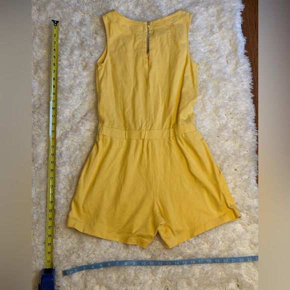 New York & Company Yellow Romper - Picture 2 of 7